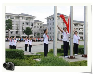 学校旗杆06