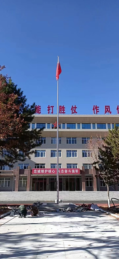 企业旗杆08